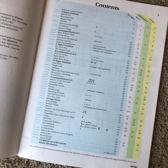 Bastien  Piano  Basic level 1 book - Picture 3 of 9